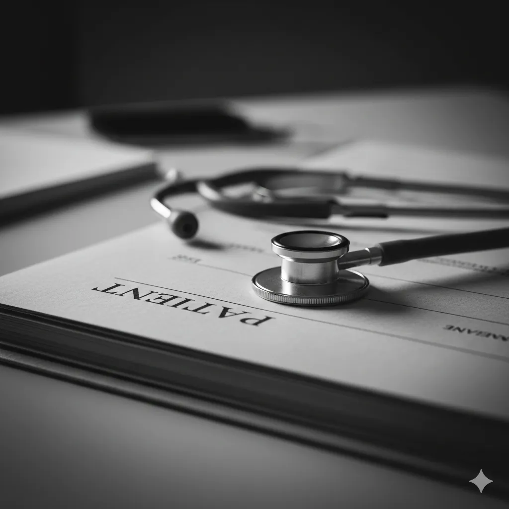 Mediere Malpraxis - Stetoscop și dosar medical